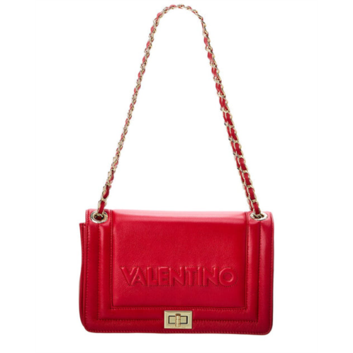 Valentino by Mario Valentino alice embossed leather shoulder bag