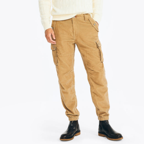 Nautica mens corduroy cargo jogger