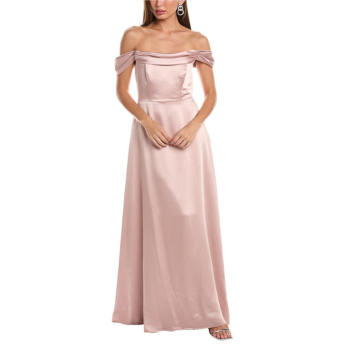 THE DESSY GROUP dessy collection off-the-shoulder gown