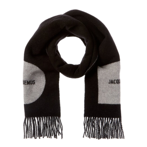 Jacquemus lecharpe rond carre wool scarf