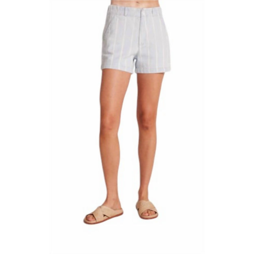 Bella Dahl playa trouser short beach in stripe wash