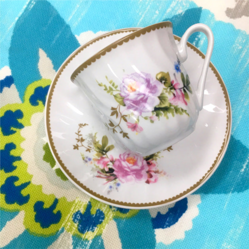 Lynns paradise set of 6 cup & saucer