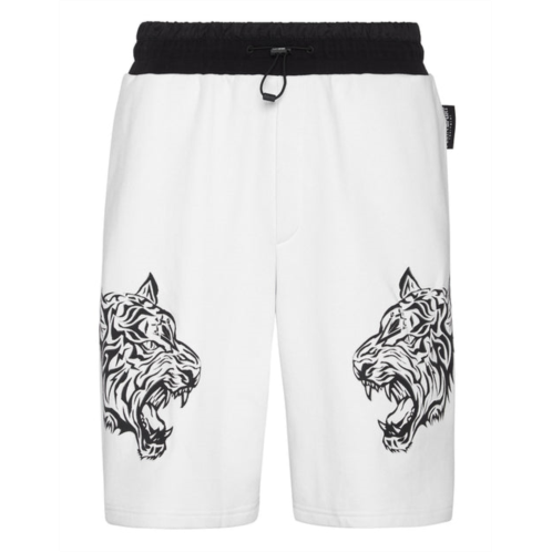 PLEIN SPORT jogging shorts tiger