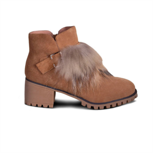 CLOUD NINE ladies amanda sheepskin boot in tan