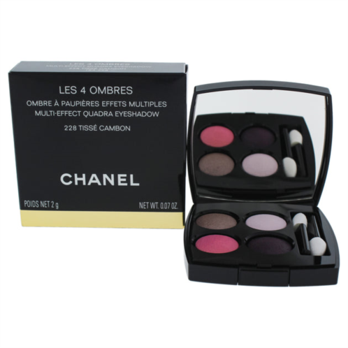 Chanel les 4 ombres multi-effect quadra eyeshadow - 228 tisse cambon by for women - 0.07 oz eyeshadow