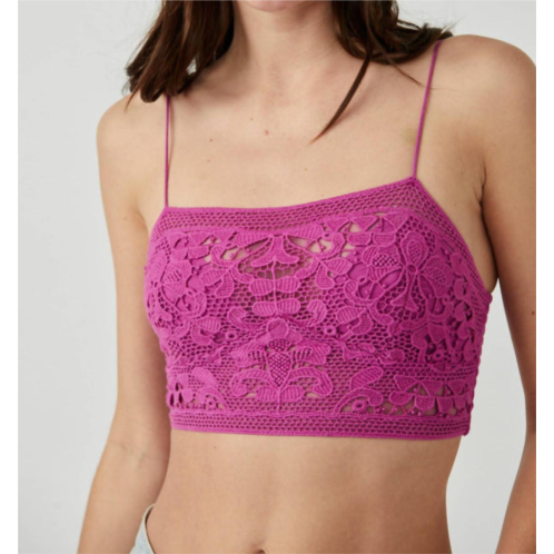 Free People fp 1 lyra bralette in dahlia mauve