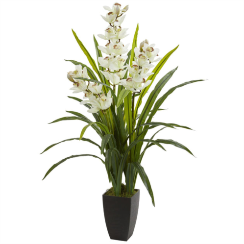 HomPlanti cymbidium orchid artificial plant 45