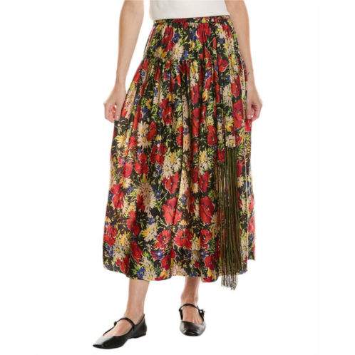 THE GREAT the highland maxi skirt