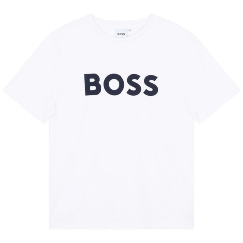 BOSS white logo t-shirt