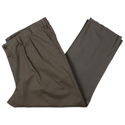 Dockers mens woven pleated khaki pants
