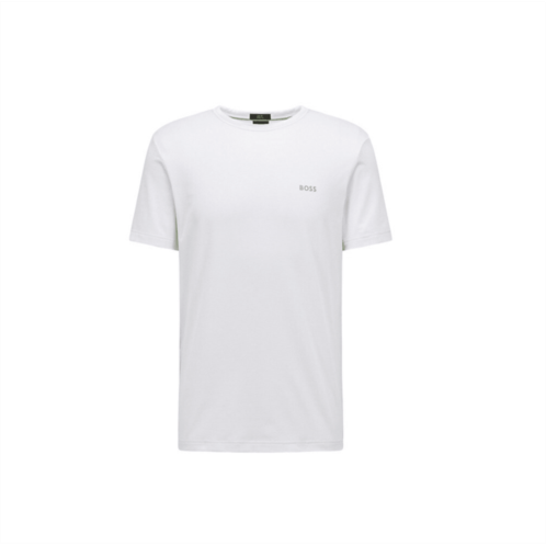 Hugo Boss mens tariq leisure jersey t-shirt, white