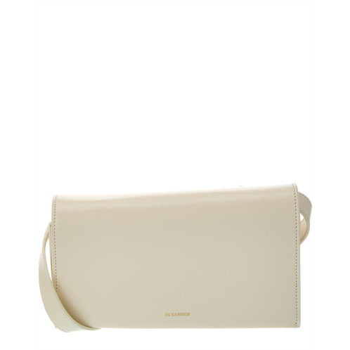 Jil Sander all day leather shoulder bag