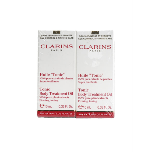 Clarins tonic body treatment oil 0.33 oz set of 2