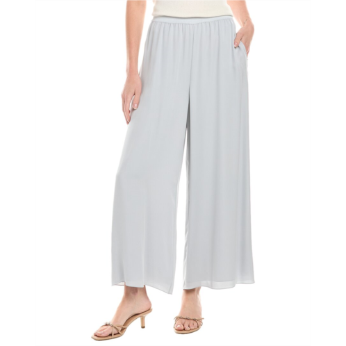 Theory silk wide leg pant