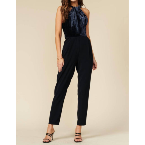 Adelyn rae priscilla jumpsuit in dark navy