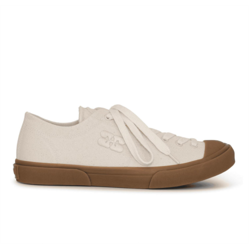 GANNI womens classic sneakers in egret