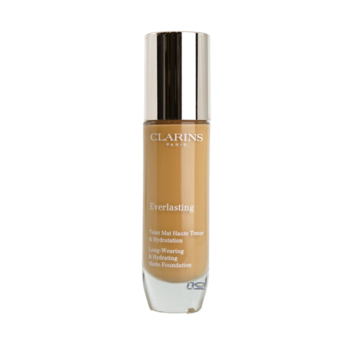 Clarins everlasting matte foundation 114.3w walnut 1 oz