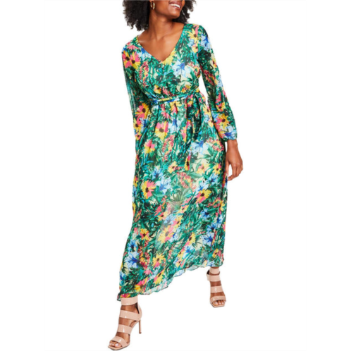 INC womens floral long maxi dress