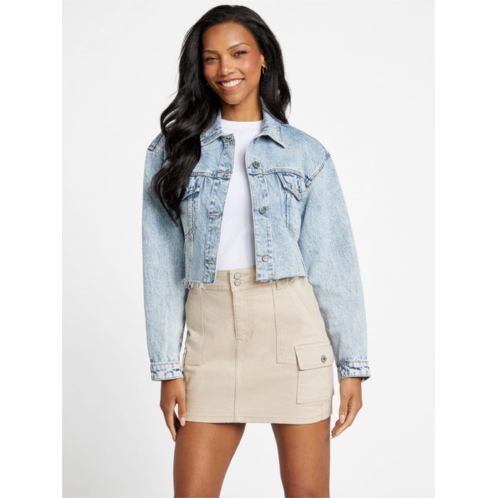 Guess Factory rosalie cropped denim jacket