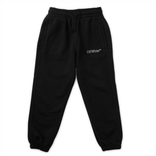 OFF WHITE black logo sweatpants