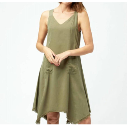 XCVI arc dress in nori