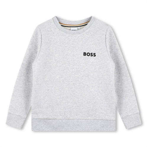 BOSS gray logo sweatshirt