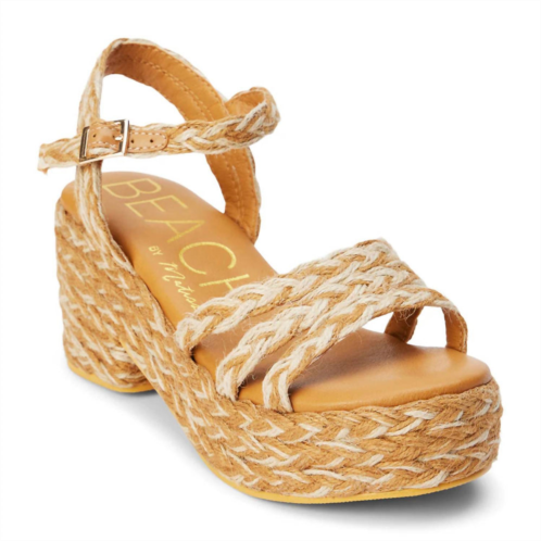 Matisse womens mykonos platform heel in tan