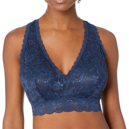 Cosabella never say never curvy racerback bralette in navy blue