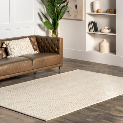 NuLOOM natural textured suzanne area rug