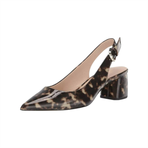 Kate Spade womens mika ankle strap heels in tortoise