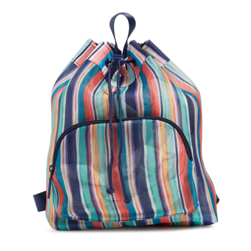 Vera Bradley outlet mesh drawstring backpack