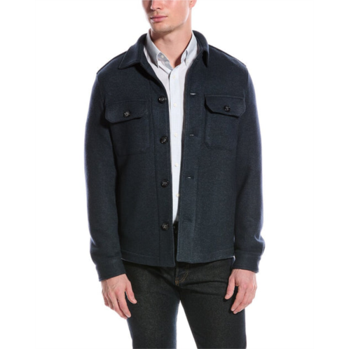 Boss Hugo Boss wool-blend overshirt