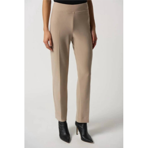 Joseph Ribkoff womens straight leg pants in latte