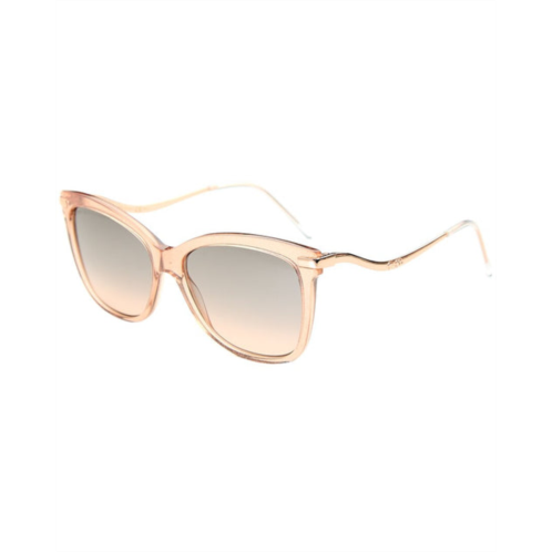 Jimmy Choo womens steff/s 55mm sunglasses