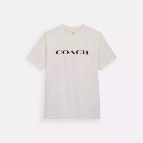 Coach Outlet signature t shirt in organic cotton