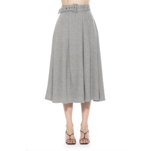 ALEXIA ADMOR eline tweed skirt