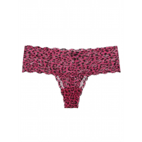 Cosabella womens never say never printed comfie thong panty in victorian pink/animal