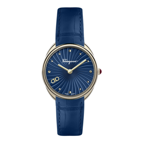 Salvatore Ferragamo cuir watch