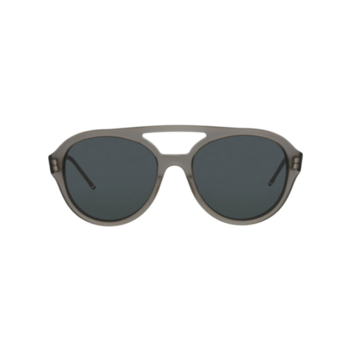 Thom Browne aviator-frame acetate sunglasses