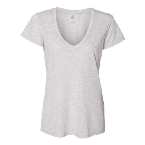 Alternative womens slinky jersey v-neck tee