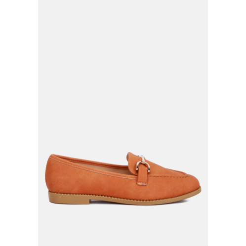 London Rag jagger horsebit detail flat loafers