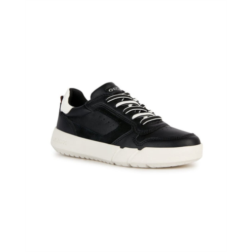 Geox j hyroo suede-trim sneaker