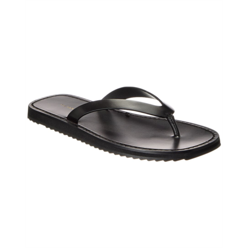 The Row city leather flip flop