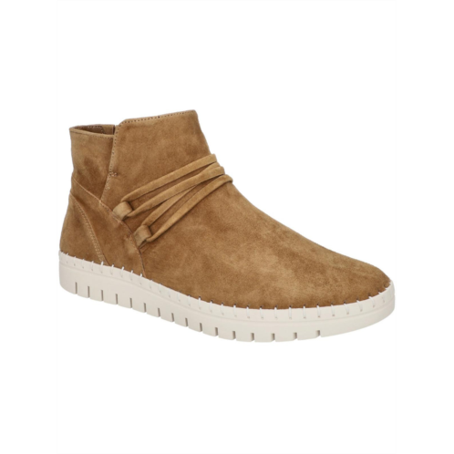 Bella Vita falynn womens suede lugged sole booties