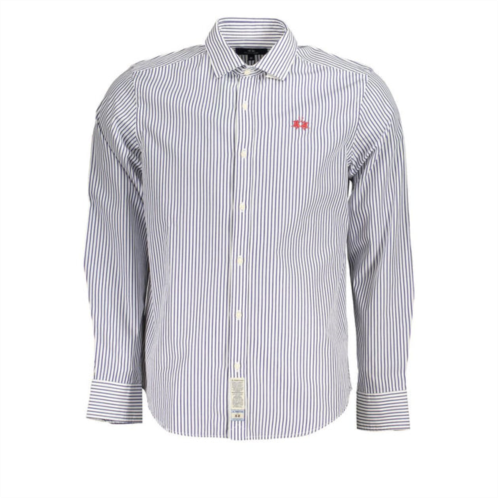 La Martina elegant long-sleeved striped shirt for mens men