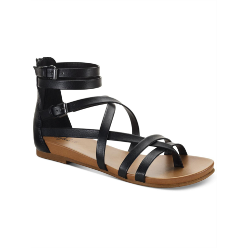 Style & Co. chelseaa womens thong ankle strap wedge sandals