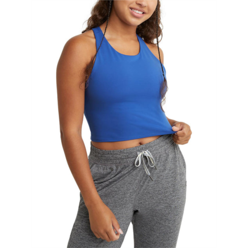 Champion womens racer back fitness crop top