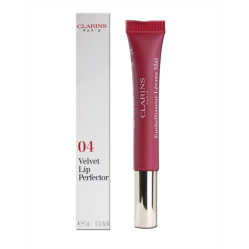 Clarins velvet lip perfector 04 velvet raspberry 0.3 oz