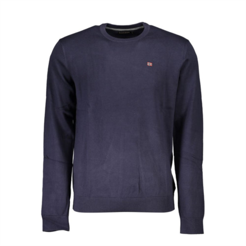 Napapijri classic crew neck cotton mens sweater