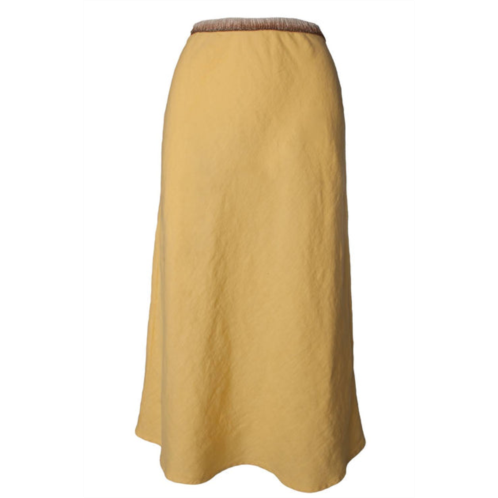 Hartford womens jima woven midi skirt in daisy